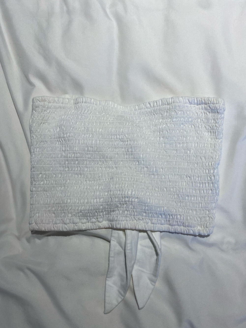 Wilfred tube top with bows